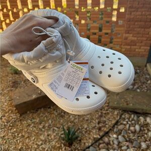 Crocs with Sherpa lining